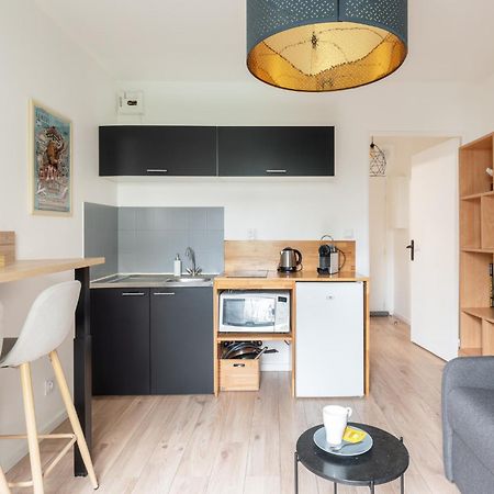 Studio Centre-Ville Avec Terrasse Et Parking Securise Gratuit Nantes Exteriör bild