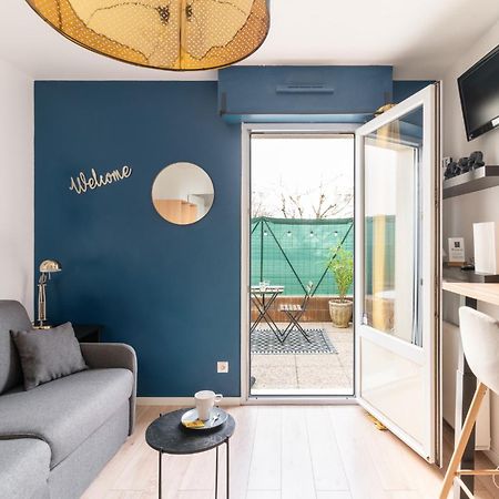 Studio Centre-Ville Avec Terrasse Et Parking Securise Gratuit Nantes Exteriör bild