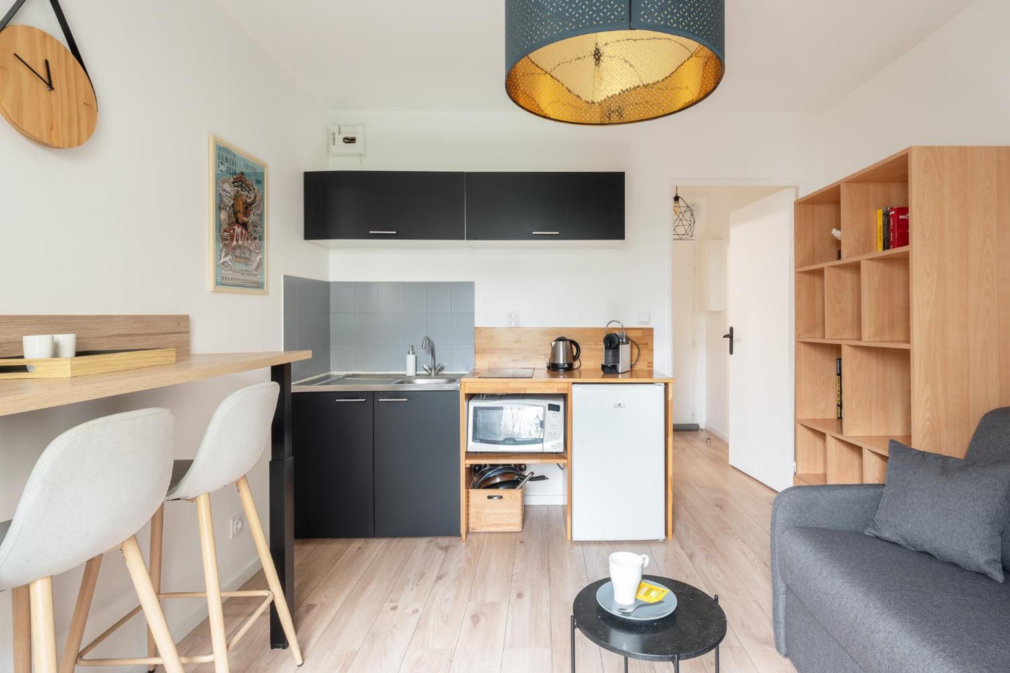 Studio Centre-Ville Avec Terrasse Et Parking Securise Gratuit Nantes Exteriör bild
