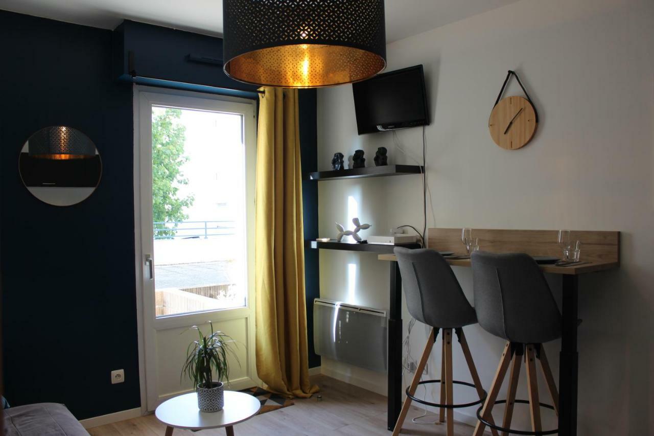 Studio Centre-Ville Avec Terrasse Et Parking Securise Gratuit Nantes Exteriör bild